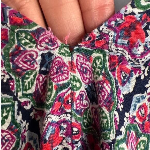 ANGIE Multicolor Wide Leg Boho Jumpsuit Size L - Picture 5 of 8